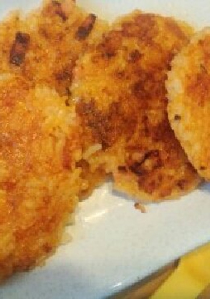 残りご飯で＊ピザ風おやき-レシピのメイン写真