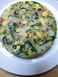 小松菜としらすの炒飯-レシピのメイン写真
