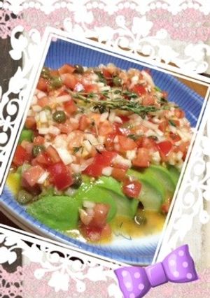 ☆簡単☆アボカドサラダ-レシピのメイン写真