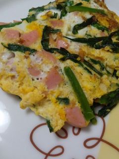 ☆魚肉ソーセージとニラの卵焼き☆-レシピのメイン写真