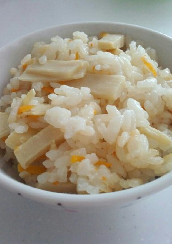 炊飯器任せの　簡単たけのこご飯-レシピのメイン写真