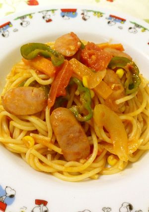 時短！味付け簡単♪ナポリタン-レシピのメイン写真