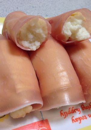 超簡単!!マッシュポテトの生ハム巻き-レシピのメイン写真