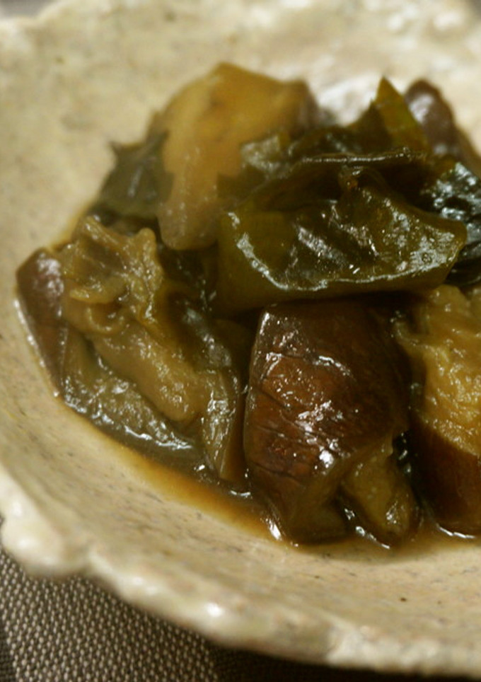 茄子と生わかめのうま煮-レシピのメイン写真