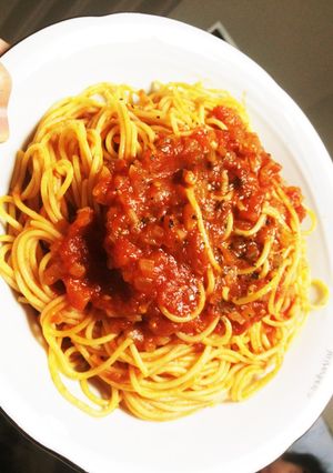 簡単‼トマトパスタ!!-レシピのメイン写真