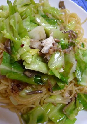 適当です…うちのアンチョビスパゲティ♪-レシピのメイン写真