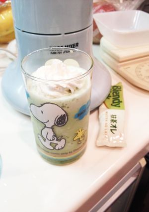 抹茶フラペチーノ-レシピのメイン写真