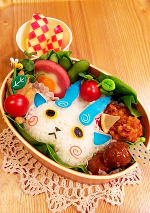 妖怪ウォッチ❁ コマさん❁キャラ弁-レシピのメイン写真