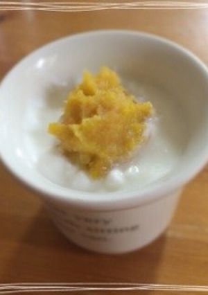 ☆離乳食☆ベビーダノン風ヨーグルト-レシピのメイン写真