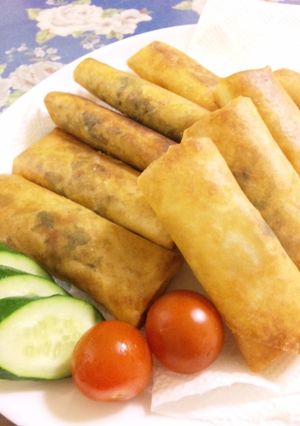 お野菜たっぷり♪ 味噌春巻き-レシピのメイン写真