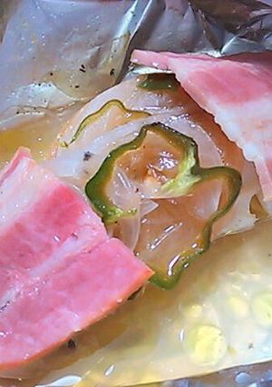 塩レモンを使ってタラのホイル焼き-レシピのメイン写真