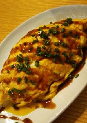 給料日前に(笑)もやしオムレツ♪-レシピのメイン写真