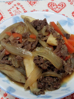 ご飯がススむ*牛こま肉の甘辛煮*-レシピのメイン写真