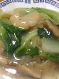 ＊簡単帆立と青梗菜の中華丼＊