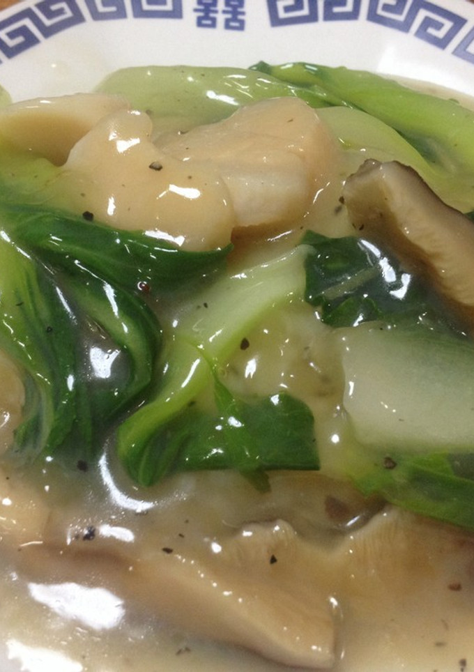 ＊簡単帆立と青梗菜の中華丼＊-レシピのメイン写真
