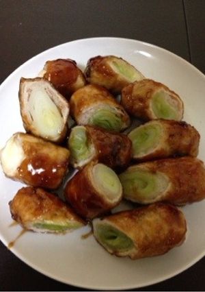 薄切り豚の長ネギロール-レシピのメイン写真
