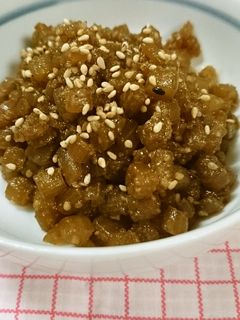 ふきの甘辛煮-レシピのメイン写真