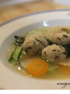 生姜風味の鶏団子スープ-レシピのメイン写真