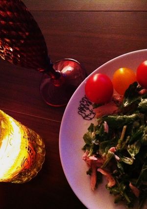 ルッコラとツナ缶♪シャンパンのお供＾＾-レシピのメイン写真