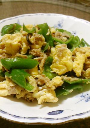節約☆好きな野菜でツナ玉塩昆布炒め-レシピのメイン写真