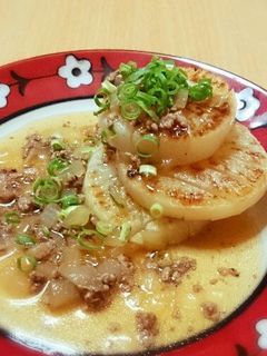 大根すてーき♡そぼろあんかけ-レシピのメイン写真