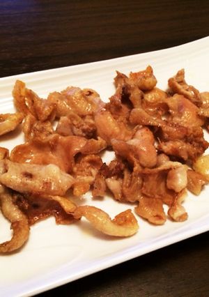 鶏皮のヘルシーオーブン焼き-レシピのメイン写真