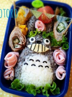 キャラ弁* トトロのお弁当-レシピのメイン写真