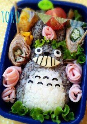 キャラ弁* トトロのお弁当-レシピのメイン写真