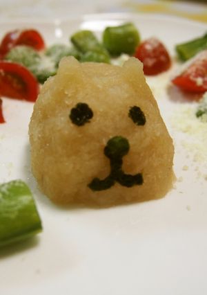 大根おろしアート☆カピバラさん-レシピのメイン写真