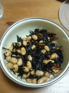 大豆とひじきの煮物-レシピのメイン写真