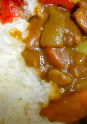 ✿チキンカレー✿パプリカの彩りカレー-レシピのメイン写真