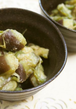 ナスとピーマンの味噌煮-レシピのメイン写真