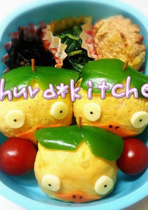 ジブリ❈キャラ弁　千と千尋　オオトリ様-レシピのメイン写真