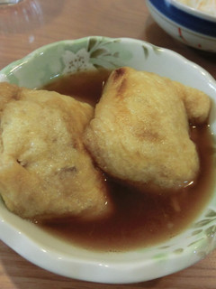 ヘルシーでガッツリ!!肉詰め油揚げの煮物-レシピのメイン写真