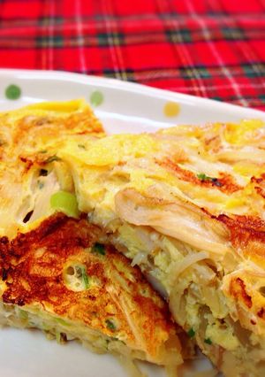 安価!1人分⚪️円もやしとえのきの卵焼き-レシピのメイン写真