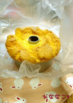 シフォンケーキの保存方法*-レシピのメイン写真
