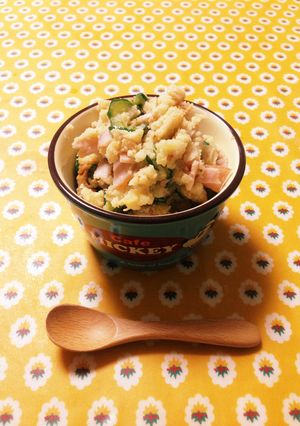 レンジで簡単‼ゴマ味噌ポテトサラダ-レシピのメイン写真