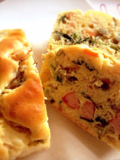 ホットケーキの粉でお手軽ケーク・サレ-レシピのメイン写真