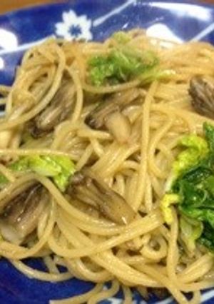 白菜ときのこの和風パスタ★-レシピのメイン写真