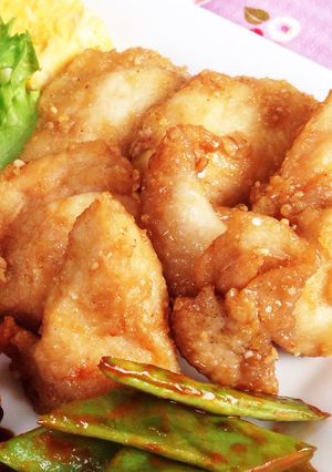 鶏胸肉のゴマ味噌焼き-レシピのメイン写真