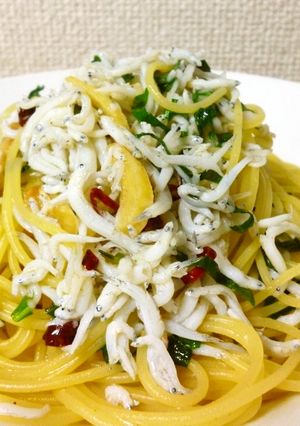 釜揚げシラスと大葉のパスタ-レシピのメイン写真