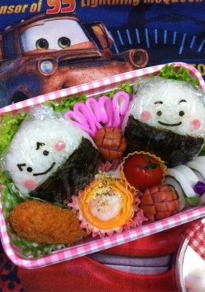 仲良し弁当♫-レシピのメイン写真