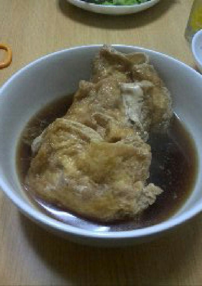 簡単・節約♪あぶたま　(たまご巾着)-レシピのメイン写真