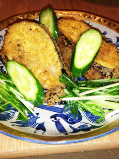 じゅわじゅわ茄子のはさみフライ-レシピのメイン写真