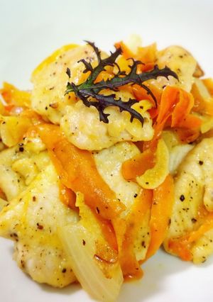 柔らかムネ肉のワイン蒸し-レシピのメイン写真