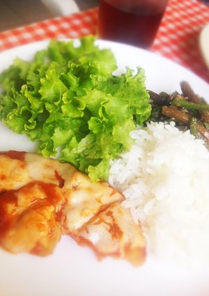 チキンカツのワンプレートランチ-レシピのメイン写真