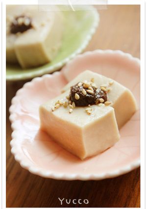 本格！簡単葛胡麻豆腐-レシピのメイン写真