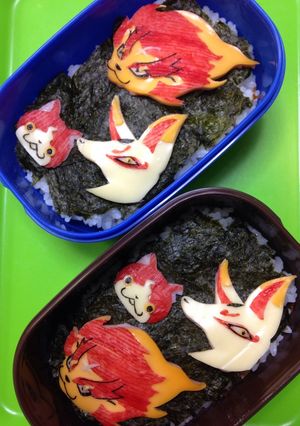 キャラ弁☆妖怪ウォッチ-レシピのメイン写真