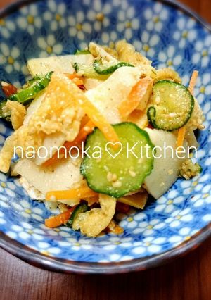 筍とお揚げのさっぱりウマッ♡胡麻酢和え-レシピのメイン写真