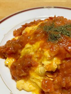 フレッシュトマトのふわとろオムライス-レシピのメイン写真